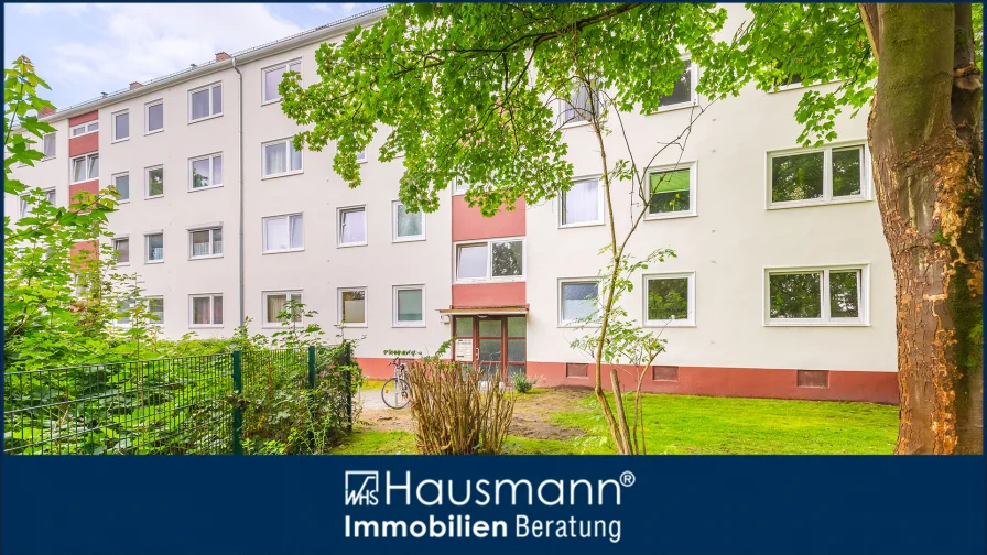 Hausansicht - Wohnung kaufen in Pinneberg - Charmante Kapitalanlage in ruhiger Lage von Pinneberg!