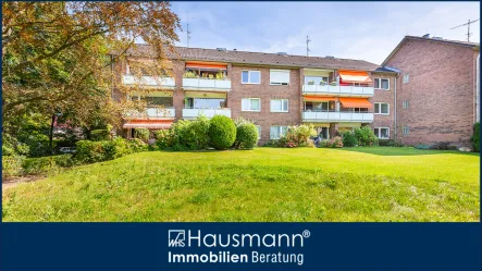 Hausansicht - Wohnung kaufen in Hamburg - Gepflegte Terrassenwohnung in beliebter Wohnlage von Hamburg-Niendorf!