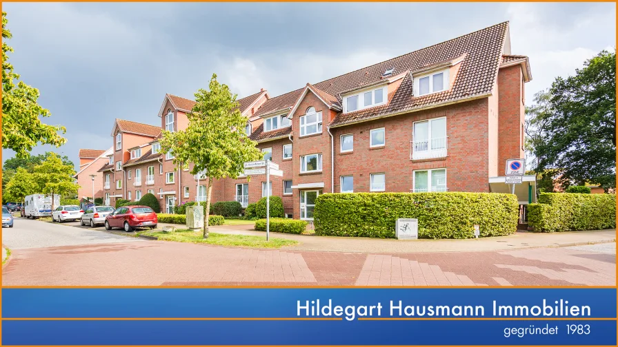 Hausansicht - Wohnung mieten in Norderstedt - Nur ein Klick zu Ihrem Wohnungsglück in Norderstedt-Harksheide!