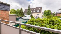 Balkon und Ausblick