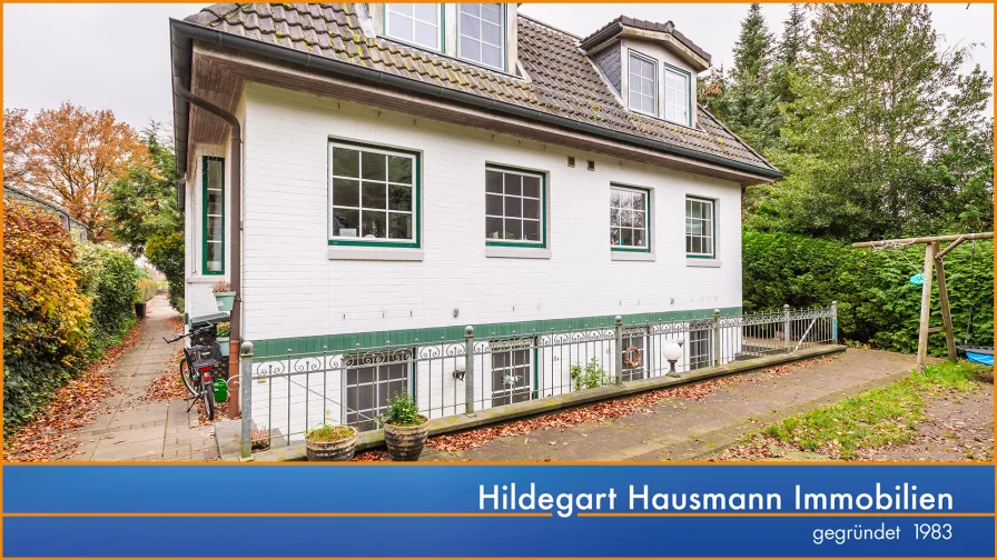 Hausansicht - Haus mieten in Norderstedt - Wo Wohnen Freude macht in Norderstedt-Harksheide