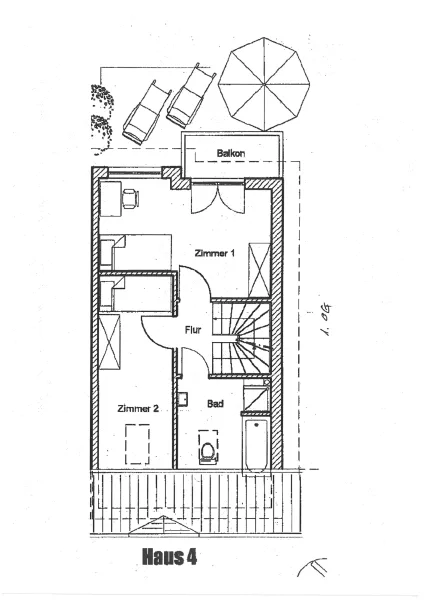 Grundriss Obergeschoss