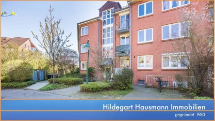 Hausansicht - Wohnung mieten in Norderstedt - Wohlfühlen garantiert in Norderstedt-Mitte!