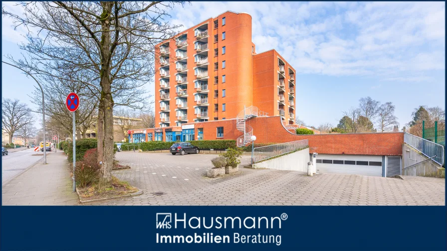 Hausansicht - Wohnung kaufen in Norderstedt - Nur 5 Gehminuten zum Herold-Center in Norderstedt-Garstedt!