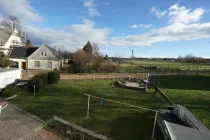 Ausblick zum Garten