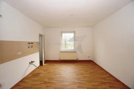 Küche - Wohnung mieten in Mohlsdorf / Teichwolframsdorf - 2-Zimmer-Wohnung mit großer Wohnküche und Vorratsraum