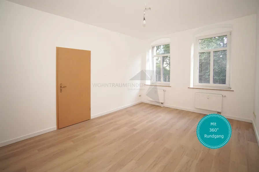 Startbild - Wohnung mieten in Chemnitz - !! NEU saniert zum Hammer-Preis & 1 Monat kaltmietfrei !! 2 Raum EG-Whg. mit Balkon & Tageslichtbad