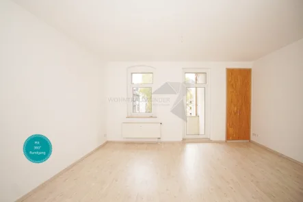 Wohnung mit 360° Rundgang - Wohnung mieten in Chemnitz - ++ Entspannt umziehen! 1 Monat kaltmietfrei ++ 2-Raum-Wohnung mit Balkon, Aufzug und Stellplatz