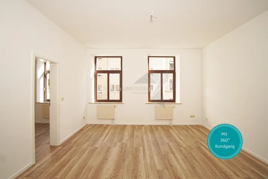 Startbild - Wohnung mieten in Chemnitz - Helle, modern sanierte 3 Zimmer Wohnung sucht nette Mieter