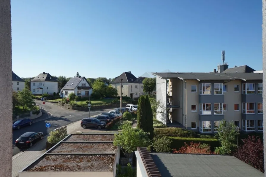 Ausblick - Wohnung mieten in Meerane - Gemütliche Wohnung an der "Steilen Wand" in Meerane