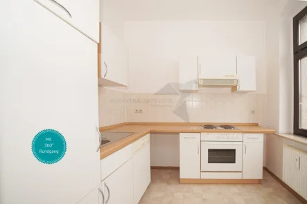 Wohnung mit 360° Rundgang - Wohnung mieten in Chemnitz - ++ Doppelt punkten! EBK & 1 Monat kaltmietfrei ++ 2-Zimmer-Wohnung im Lutherviertel