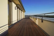 Dachterrasse Westseite