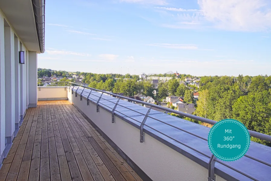 Startbild I - Wohnung mieten in Chemnitz - !! Exklusives Penthouse in C-Rabenstein mit 360° Dachterrasse und Aufzug bis in die Wohnung  !!!