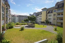 Ausblick Balkon Schlafzimmer