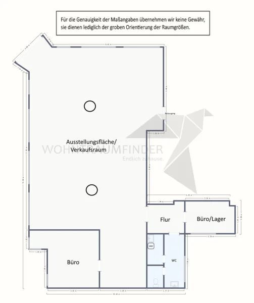 Grundriss Gewerbe Ahornstraße 7a-EG