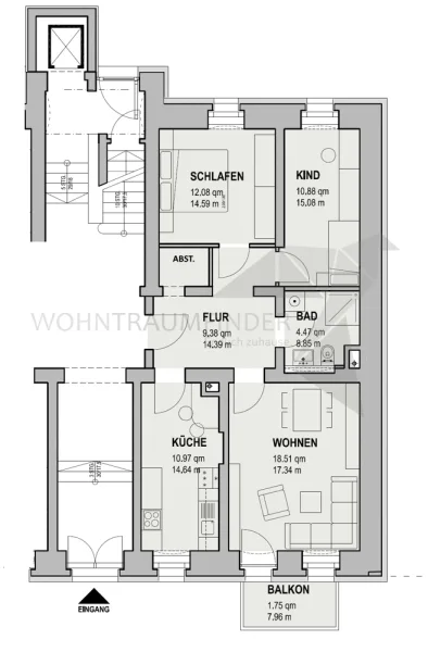 Grundriss WE02-P20