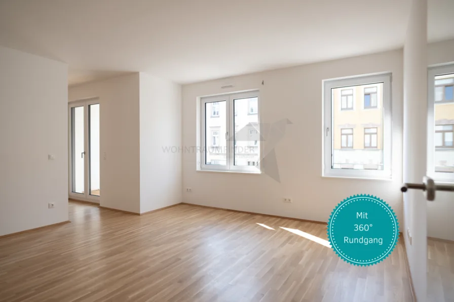 Startbild - Wohnung mieten in Chemnitz - ++ Erstbezug ++ Moderne 1,5-Zimmer-Wohnung mit TG-Stellplatz, Loggia und Wärmepumpe