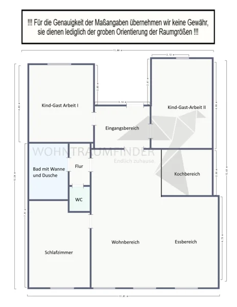 Grundriss Baba4-DG, 4 Raum