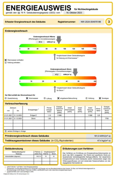 Energieausweis