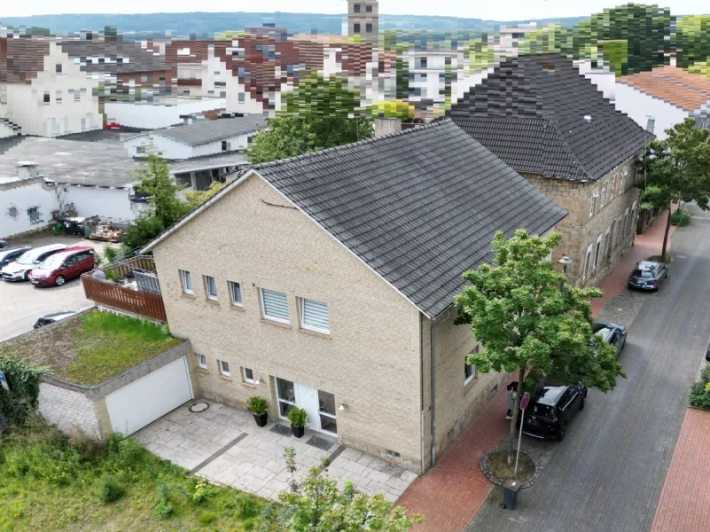  - Haus kaufen in Ibbenbüren - Wohnhaus mit Praxisräumen im Zentrum von Ibbenbüren