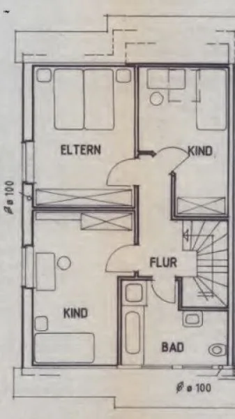 Grundriss Dachgeschoss