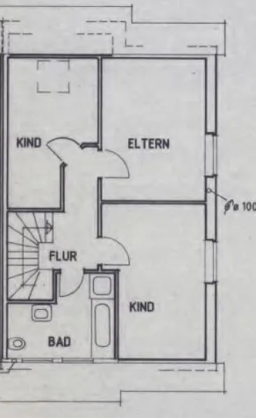 Grundriss Dachgeschoss