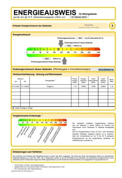 Energieausweis 