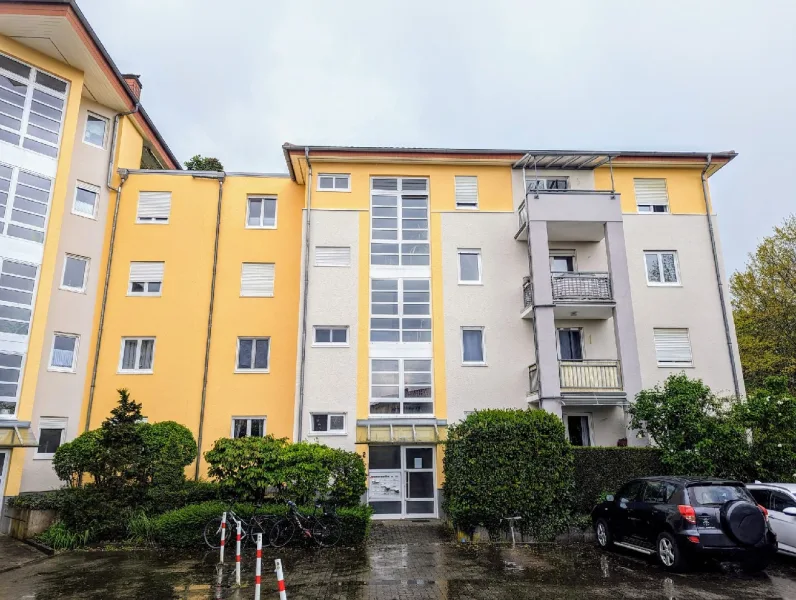 Nordwestansicht - Wohnung mieten in Landau - 1 Zi.-App.mit Balkon und Stellplatz