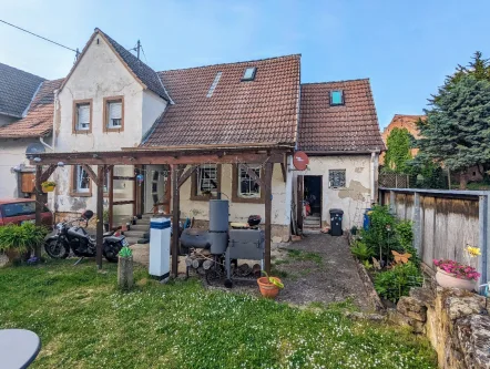 Frontansicht - Haus kaufen in Landau - Einfamilienhaus in Landau-Godramstein