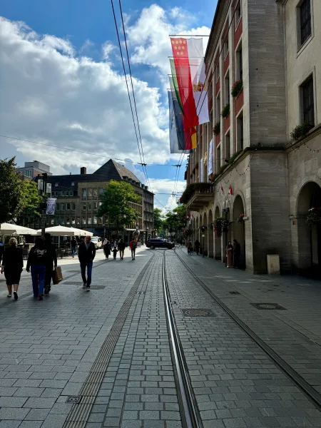 Blickrichtung Marktplatz