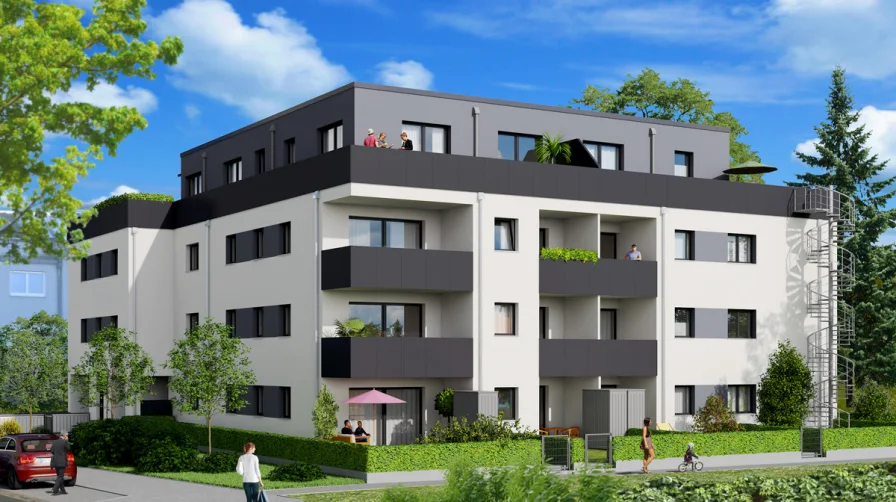 SchornbaumKarree-Nord - Wohnung kaufen in Nürnberg / Altenfurt - Wohnanlage mit 19 Eigentumswohnungen in Nürnberg-Altenfurt!