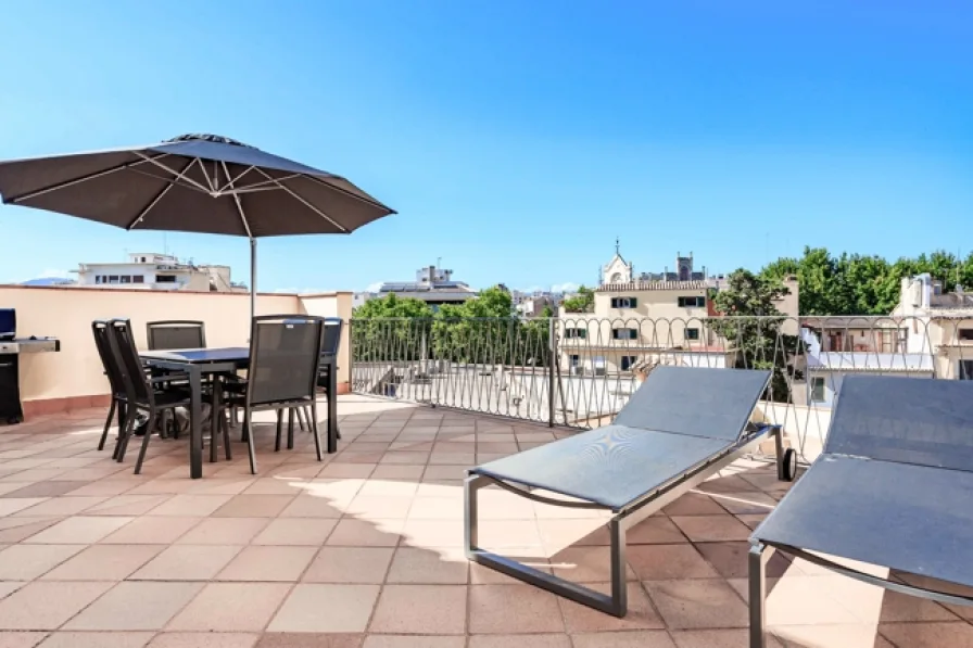  - Wohnung kaufen in Palma de Mallorca - Stilvolle Wohnung mit großer privater Terrasse im Herzen der Altstadt von Mallorca zu verkaufen