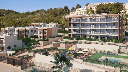  - Wohnung kaufen in Font de Sa Cala - Mallorca Appartements mit 3 Schlafzimmern, Fußbodenheizung in Bädern und Klimaanlage nur 500 m vom Strand