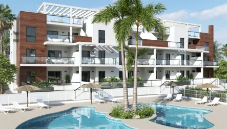  - Wohnung kaufen in Torre de la Horadada - Moderne Appartements mit 2 Schlafzimmern, 2 Bädern und Gemeinschaftspool nur 300 m vom Strand