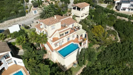  - Haus kaufen in Pego-Monte Pego - Einzigartige Villa mit grandiosem Weitblick auf das Meer und die Berge in Monte Pego