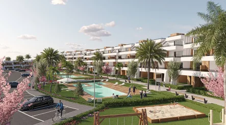  - Wohnung kaufen in Alhama de Murcia - Wohnungen mit 2 Schlafzimmern, 2 Bädern und Gemeinschaftspool in sehr schönem Golf-Resort