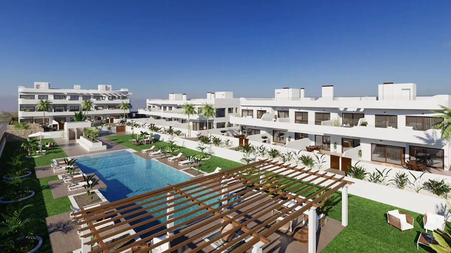  - Wohnung kaufen in Los Alcázares - Penthouse-Wohnungen mit 3 Schlafzimmern, 2 Bädern, Dachterrrasse, Meerblick und Gemeinschaftspool