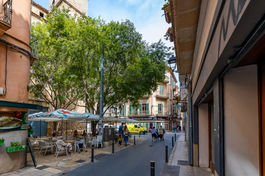  - Wohnung kaufen in Palma De Mallorca - Mallorca helle Wohnung mit Balkon in Casco Antiguo zu verkaufen