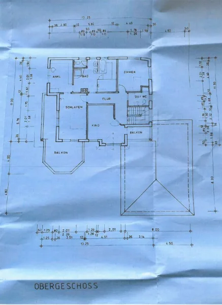 Grundriss Obergeschoss