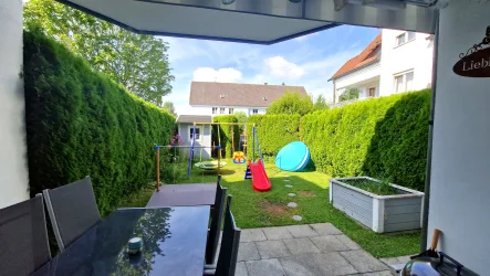 Herzlich Willkommen! - Wohnung mieten in Fischach - Großzügige 4 Zimmer-Wohnung mit Garten in Fischach!