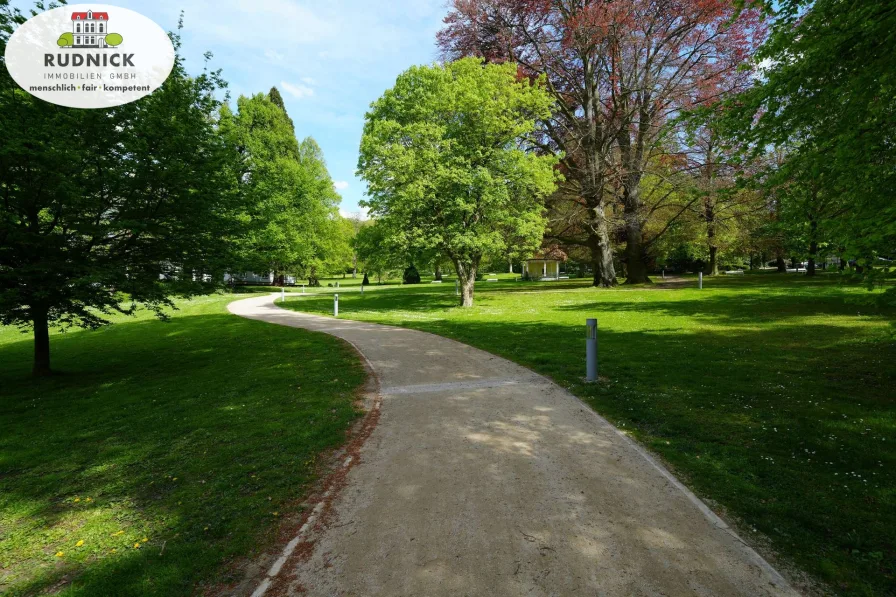 Kurpark in nur wenigen Schritten entfernt