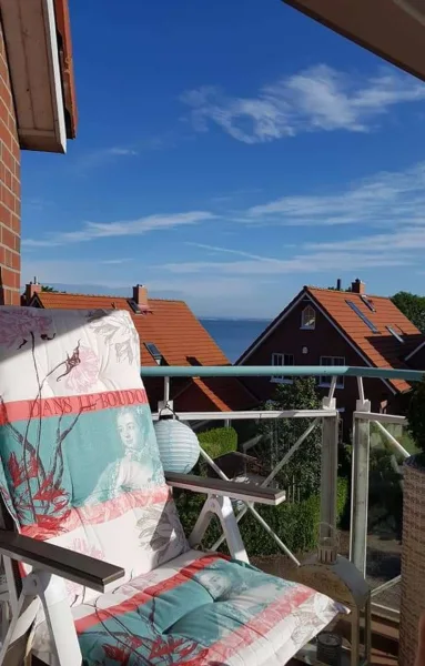 Balkon Bild 1 - Wohnung kaufen in Timmendorfer Strand - TIMMENDORFER STRAND NIENDORF BESTLAGE mit OSTSEEBLICK Schöne Maisonette als FeWo. oder Selbstnutzung