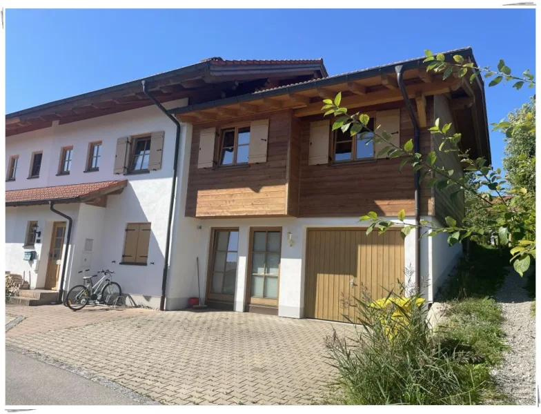 Nordwestseite - Hauseingang - Haus kaufen in Bad Kohlgrub - Ein Zuhause zum Wohlfühlen!