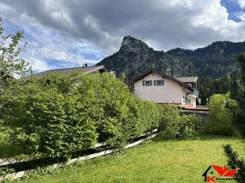 Kofelblick - Wohnung kaufen in Oberammergau - Ab in den Garten!