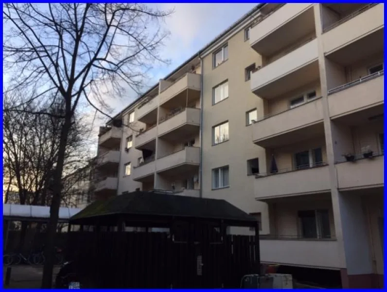 Ansicht - Wohnung kaufen in Berlin - Vermietete Eigentumswohnung in Berlin-Neukölln