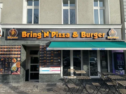 Front - Gastgewerbe/Hotel mieten in Berlin - Schöne Gastrofläche mit Terrasse mitten im Prenzlauer Berg