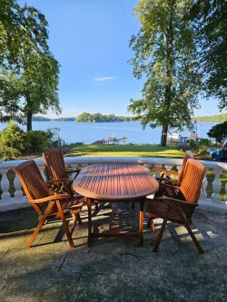 Terrassenblick - Haus kaufen in Berlin - Herrschaftliche Villa auf Wassergrundstück in Schmöckwitz!