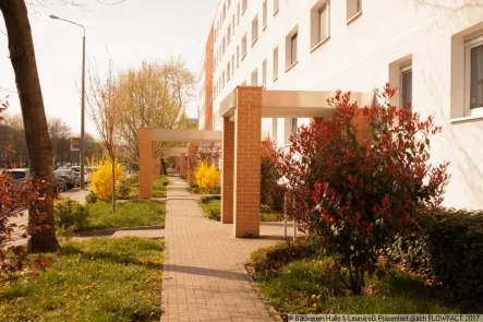 Objektansicht - Wohnung mieten in Halle (Saale) - Wohnen in der Nähe der Weinbergwiesen!