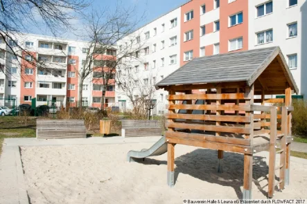 Spielplatz_Weidaweg - Wohnung mieten in Halle (Saale) - Ansehen! Einziehen! Wohlfühlen!