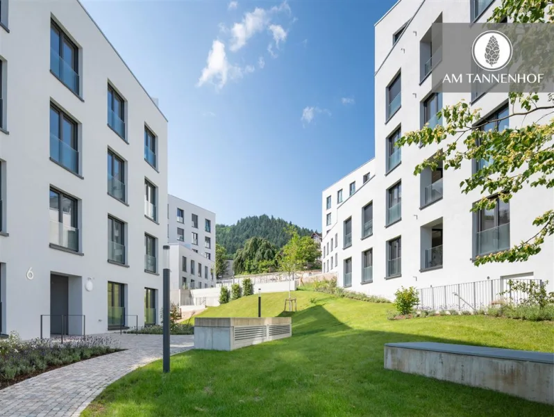 EPPLE_TANNENHOF_KristallHaus_C_3 - Wohnung kaufen in Baden-Baden - Helle 4-Zimmer-Wohnung mit Terrasse - 15 Radminuten zum Festspielhaus, 2 Minuten zu Fuß in den Wald